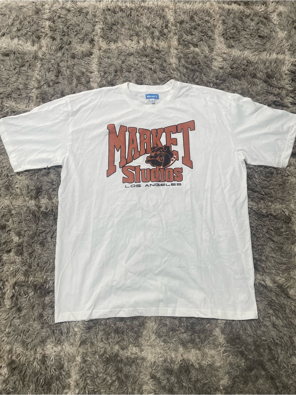 Market Studios Los Angeles Bulldog Graphic T-Shirt